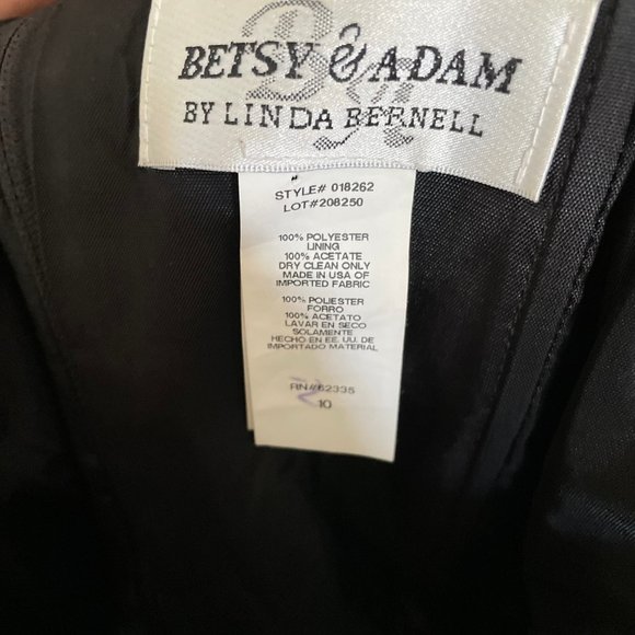 Black Party Dress by Linda Bernell - Picture 6 of 6